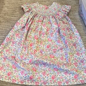 Edgehill Collection Floral Smocked Dress